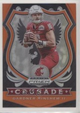 2020 Panini Prizm Draft Picks Crusade Orange Prizm Gardner Minshew II #55 9o3