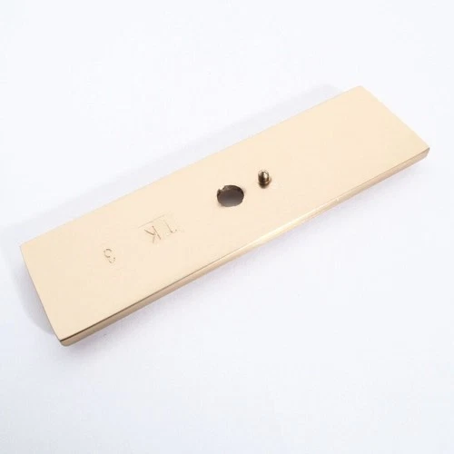 Top Knobs Channing Backplate 3 Inch Honey Bronze Door Hardware Made In China - Picture 3 of 3