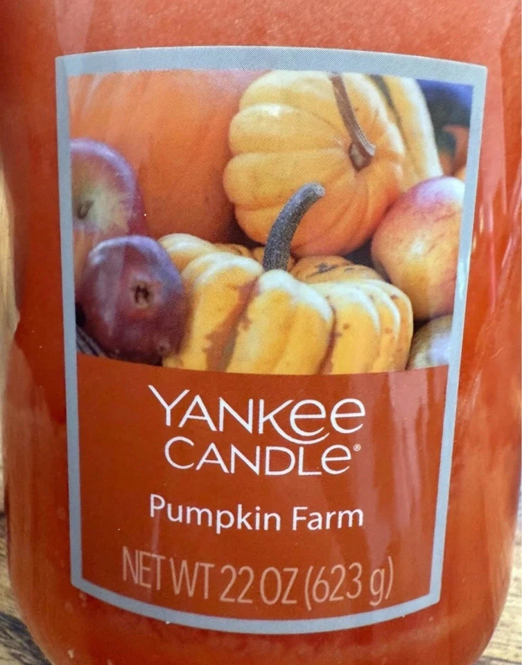 Yankee Candle LOT OF 2 PUMPKIN FARM & SPOOKY SPIDER CIDER Fall Halloween New - Image 3 of 4