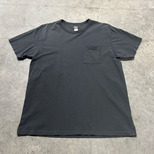 RRL, RRL Ralph Lauren Double RL Faded Black Pocket T-Shirt Men's Large Made in USA