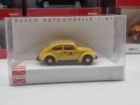"Busch 52960 Vw KäFer (1955) \"Deutsche Bundespost / Fahrschule\" 1:87/H0 Neu/Ovp"
