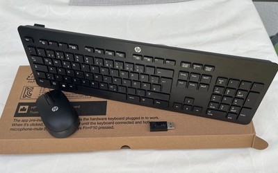 HP Wireless Slim Business Keyboard and Mouse Set QWERTZ Deutsch
