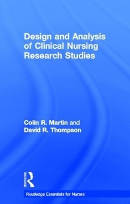 Design and Analysis of Clinical Nursing Research Studies - 9780415225984
