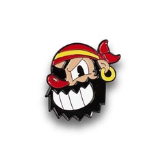 Cuphead Collectibles Pirate Boss Enamel Collector Pin Collector’s Edition