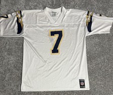 San Diego Chargers Doug Flutie 2001 Reebok White Replica Jersey XL QB MAGIC NFL