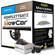 Anhängerkupplung abnehmbar für MERCEDES C-Klasse All-Terrain +E-Satz NEU PKW