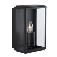 Wand Spot Lampe Leuchte Schwarz Edelstahl AußEn Veranda Terrasse Hof Beleuchtung