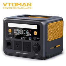 VTOMAN Jump 600X Portable Power Station 600W 268.8Wh LiFePO4 Battery Generator