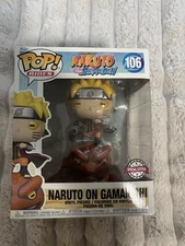 Funko Pop! Rides Naruto Shippuden Naruto On Gamakichi Vinyl Figure