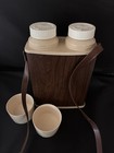 Thermo-Serv Company Insulated Plastic Double Bottle Carrier w/ Strap, 1970’s — photo 2