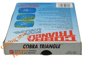 COBRA TRIANGLE complet nes cartouche jeu course bateau Nintendo notice PAL test&eacute;