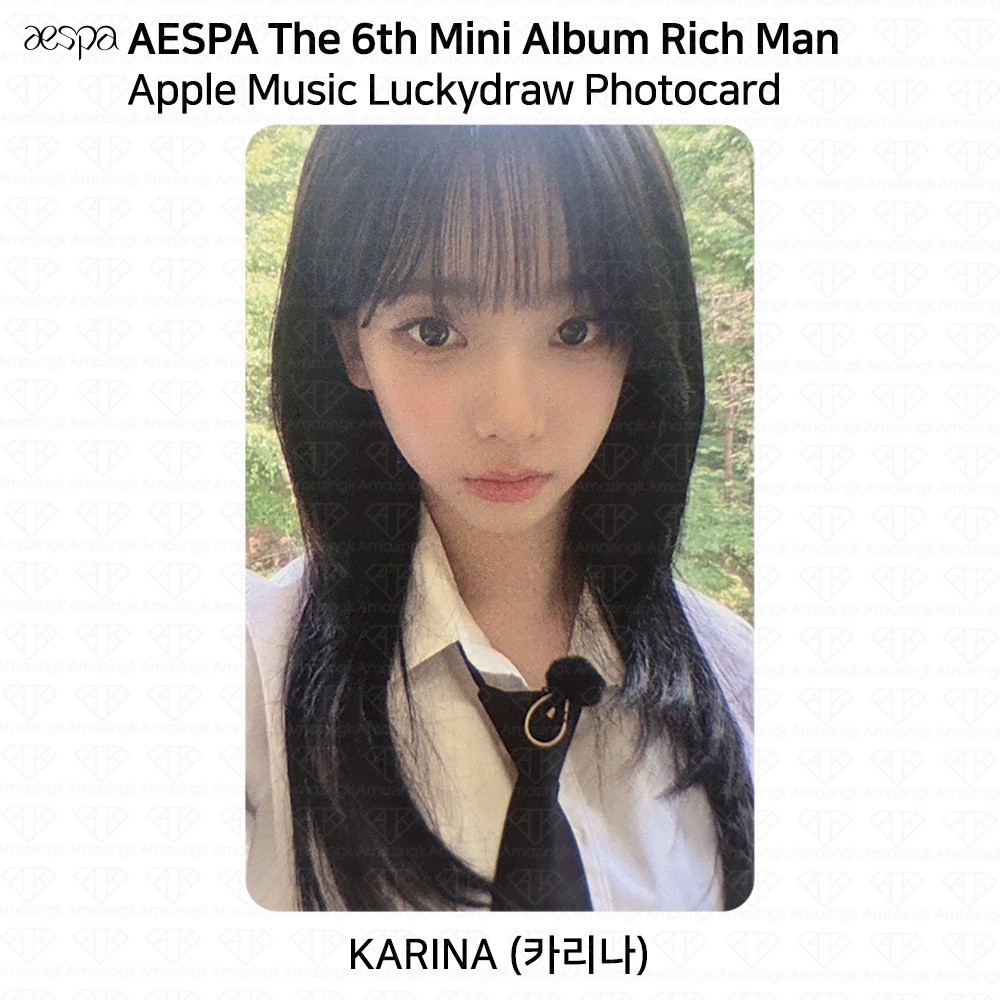 aespa POP-UP STORE LUCKY DRAW カリナ aespa POP-UP STORE LUCKY DRAW カリナ Aespa The 1st Album