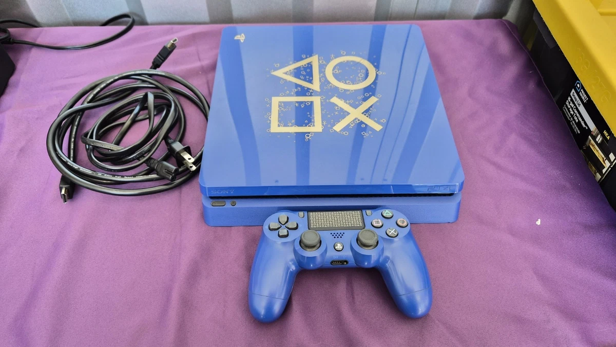 Sony PlayStation 4 Slim Blue Video Game Consoles for sale | eBay