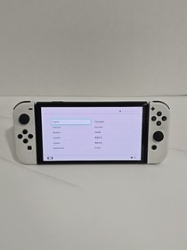 🎮 Nintendo Switch White OLED Console HEG-001 CIB Complete in Box TESTED VGC