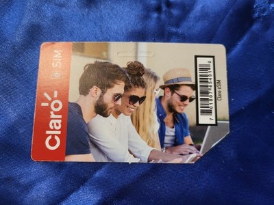 Brand New eSim ClaroPR Sim Card Puerto Rico + Pre-Paid Monthly Plan 4/5G LTE GSM