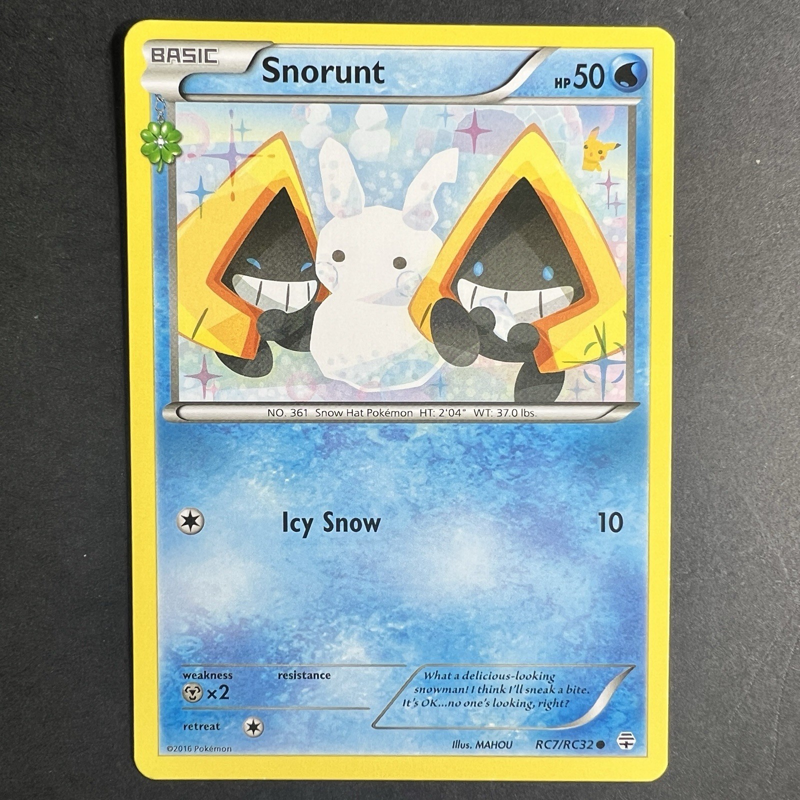 Snorunt RC7/RC32 Generations: Radiant Collection (GEN) Common 2016