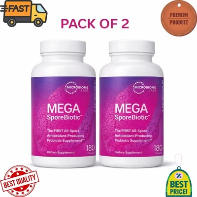 Mega Sporebiotic 180 Capsules Microbiome, Gut Health Probiotic Men And Women 2