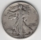 1943 S WALKING LIBERTY HALF DOLLAR 90% SILVER SAN FRANCISCO .50¢ UNITED STATES
