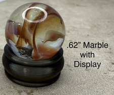 Glass Marble With Display Included lot 8333