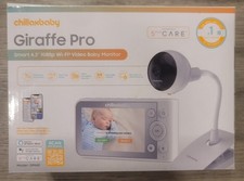 Chillaxbaby Giraffe PRO 4.3" 1080 P BABY MONITOR. 5 GEN