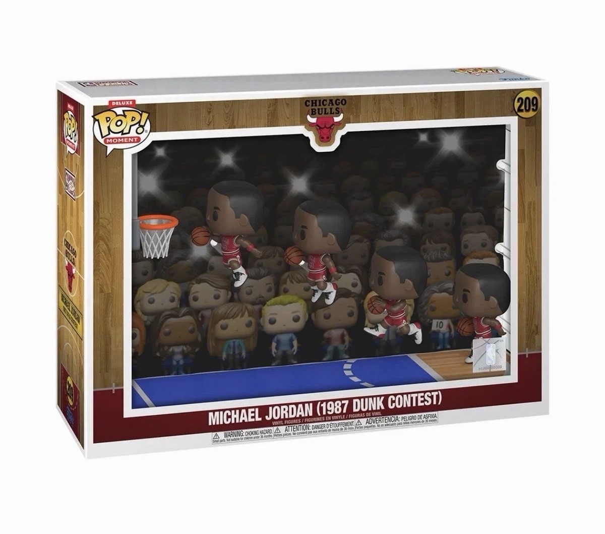 ファンコ pop SLAM ステフィン カリー　マイケルジョーダン Funko Pop! Moments Deluxe with Case: Michael Jordan (1987