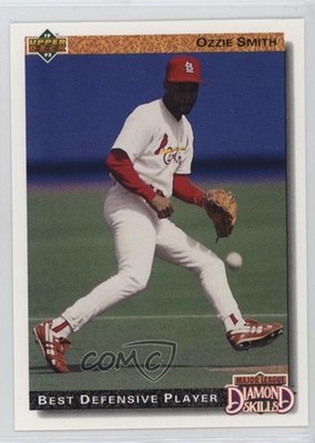 1992 Upper Deck Diamond Skills Factory Set Gold Hologram Ozzie Smith HOF 04br