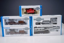 HO Scale BACHMANN SILVER SERIES Crane Car, Bo...