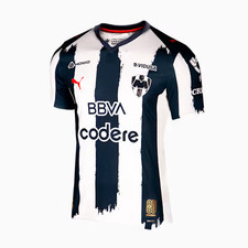 Liga Mx CF Monterrey Rayados 25/26 Puma 80th Anniversary Jersey Mens Small NWT