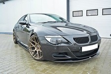 Maxton Design Street+ Spoilerlippe Front Ansatz V.1 passend f�r BMW M6 E63 schwa