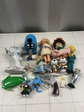 Vintage Retro Toy Lot - Snoopy, Mr. Burns, Thunderbirds, Teletubbies, LEGO, Etc