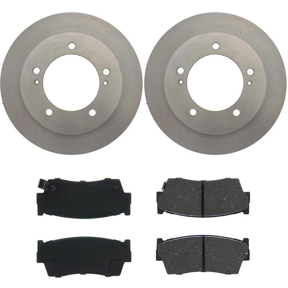 Pastillas de freno delanteras y rotores para Geo Tracker 1997 1996 1995 1994 1993 1992 1991 Foto 2 de 4