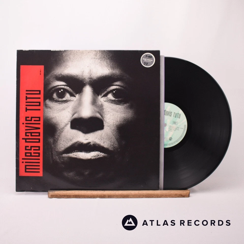 Miles Davis Tutu LP Album Vinyl Record 925 490-1 Warner Bros. Records - EX/VG+ Foto 2 de 4