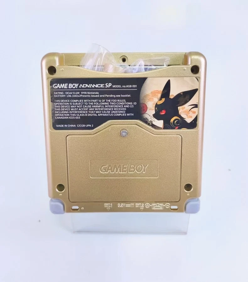 Nintend Gameboy-Advance SP POKEMONS Golden Umbreon Replacement shell - Image 4 of 4