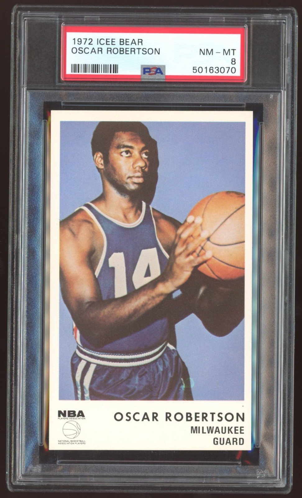 1972-73 ICEE Bear Oscar Robertson PSA 8