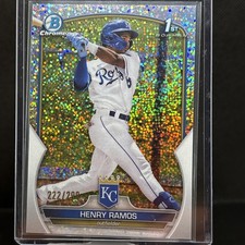 2023 Bowman Chrome Prospects Speckle Refractor 222/299 Henry Ramos #BCP-96 0m5g