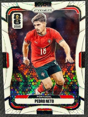 2026 Panini FIFA World Cup Pedro Neto White Disco Prizm 2/20 Portugal