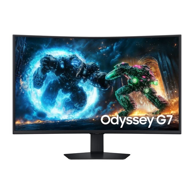 Samsung 37 Odyssey G7 G75F UHD 165Hz Curved Gaming Monitor""