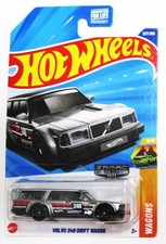 Hot Wheels ZAMAC  Volvo 240 Drift Wagon 2024 Wagons Car Mint Card MOMC Zamak