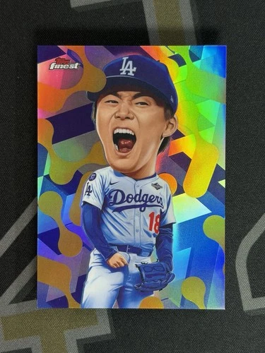 2026 Topps Finest Yoshinobu Yamamoto Base (RAW)