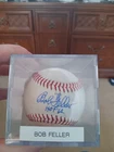 Bob Feller jsa signed baseball omb