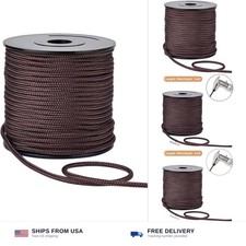 PH PandaHall 54 Yards Nylon Rope Cord, 3mm Brown Blinds String Parachute Cord...