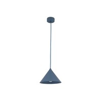 HäNgelampe Esszimmer Blau Metall Wohnzimmer E27 D:21 Cm Pendelleuchte Esstisch