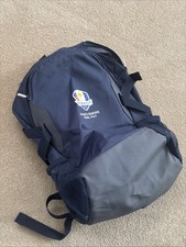 Ryder Cup 2023 Backpack  Blue Used Twice