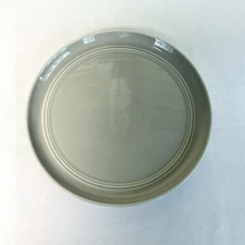 Crate & Barrel Hue Light Gray Porcelain Salad Plate by Aaron Probyn 8.25" NWT