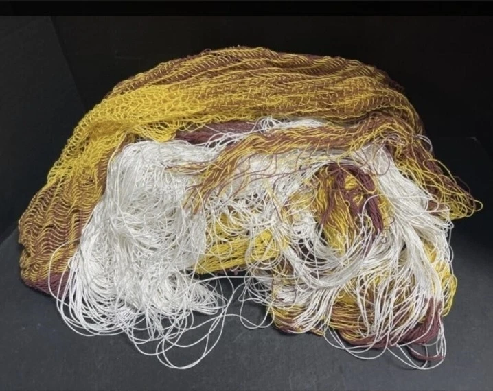 Hamaca - Maya roja/amarilla hecha a mano Foto 3 de 3