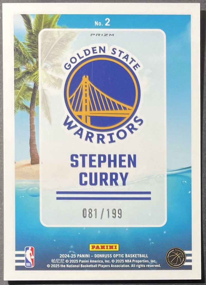 その他 STEPHEN CURRY /25 Hyper Photon SPECTRA 2022-23 Panini Spectra - Stephen Curry #69 Asia Gold Prizm /10 for