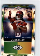 2025 Uno Elite NFL  Alt Jerseys   Foil   Yellow  Green  Jamie Gillan