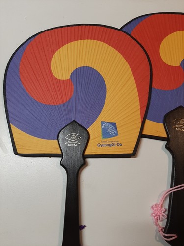 2 Goyang City Korea Hand Fans - Picture 3 of 5