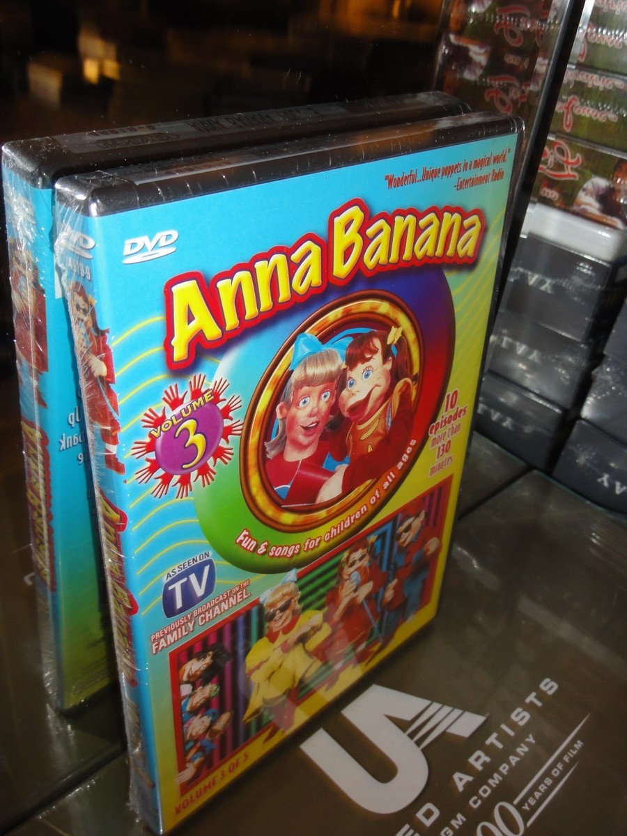 Anna Banana - Vol. 3 (DVD) Family Channel! 10 Episodes! 130