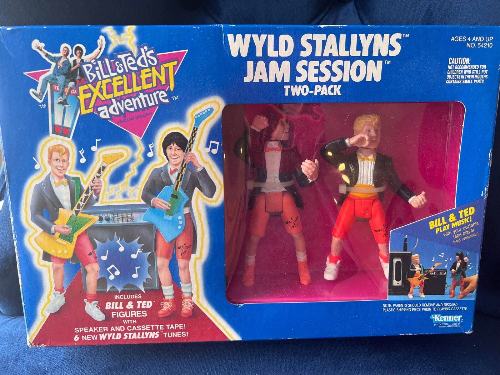 Bill Ted Adventure Wyld Stallyns Jam Session Figure 2-pack Kenner 1991